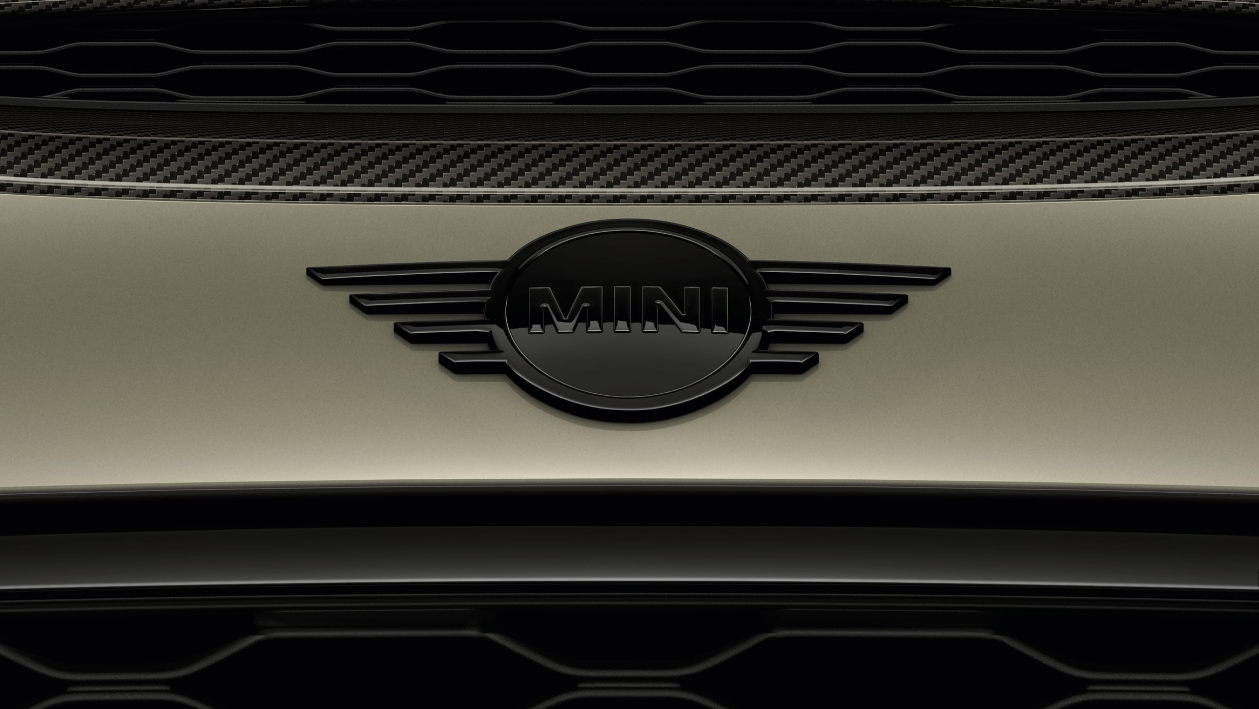 MINI 3-door Hatch – MINI logo piano black